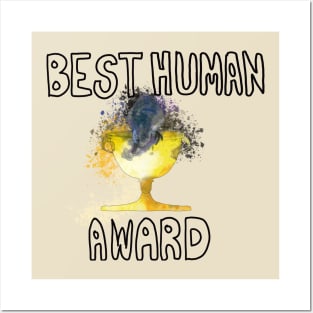 Crow Best Human Award Posters and Art